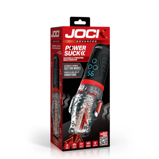 Masturbador Succionador  Automático Jock Power Suck - XR Brands | La Juguetería de Adultos