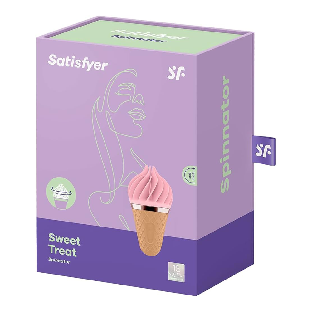 Satisfyer Sweet Treat Vibrador Clitoriano Rosa/Marrón
