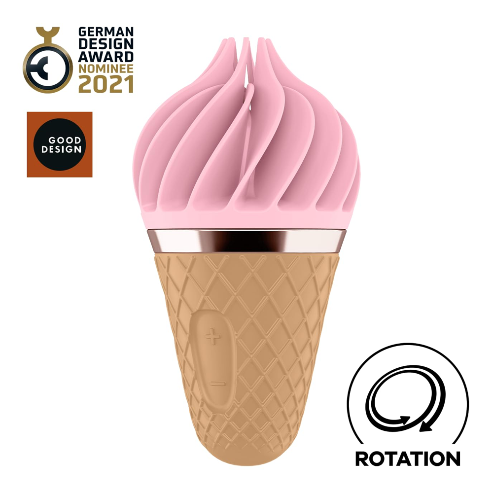 Satisfyer Sweet Treat Vibrador Clitoriano Rosa/Marrón