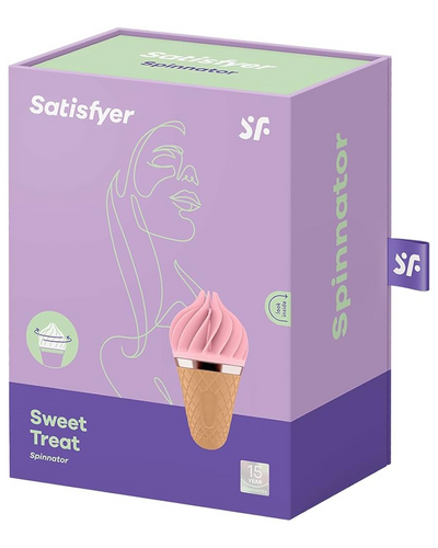 Satisfyer Sweet Treat Vibrador Clitoriano Rosa/Marrón