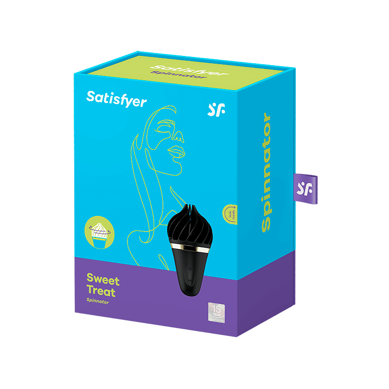 Satisfyer Sweet Treat Vibrador Clitoriano Negro/Oro