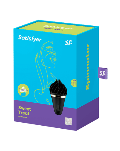 Satisfyer Sweet Treat Vibrador Clitoriano Negro/Oro