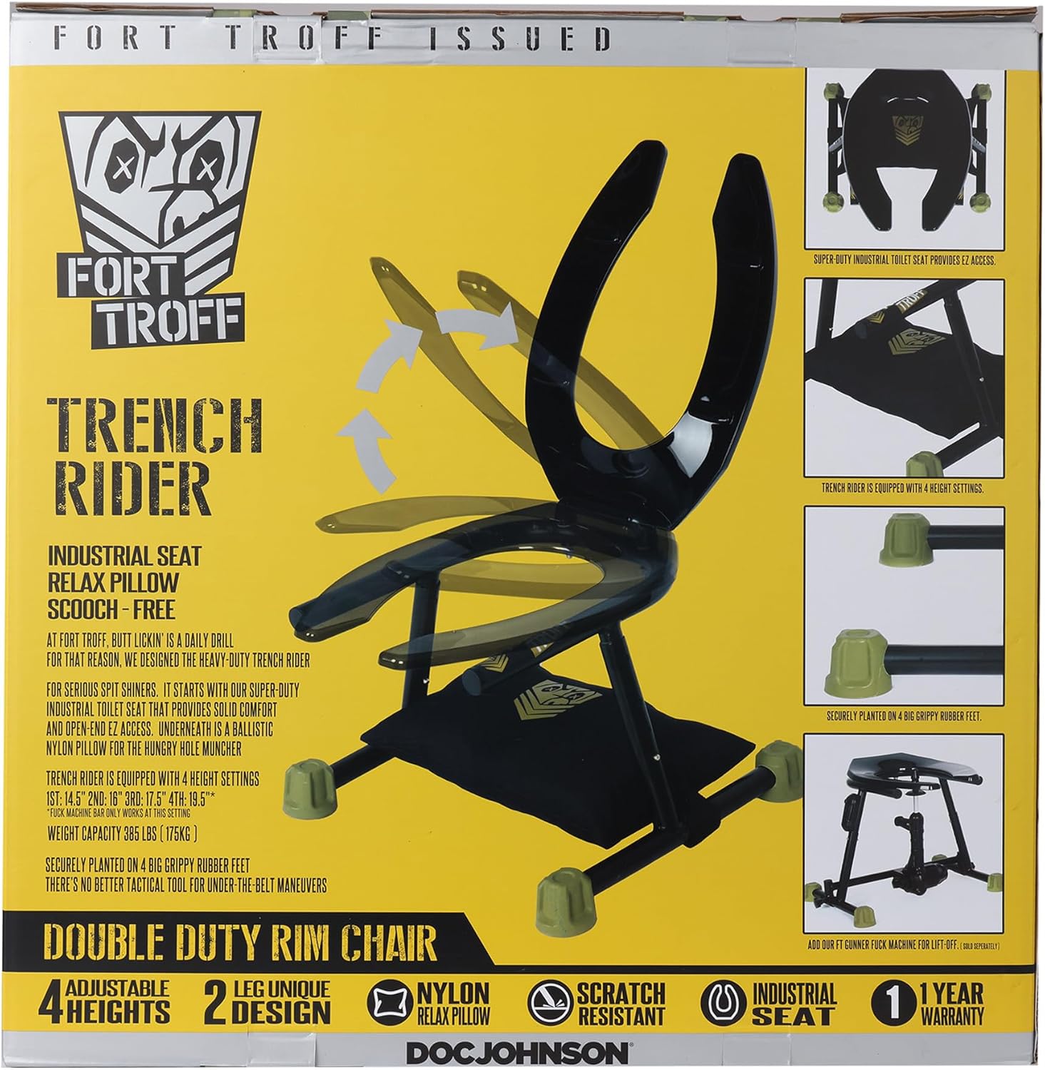 Fort Troff Trench Rider – Black
