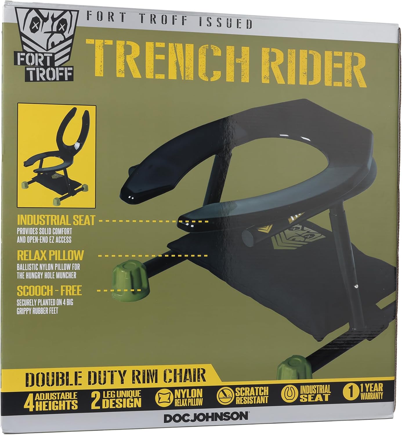 Fort Troff Trench Rider – Black
