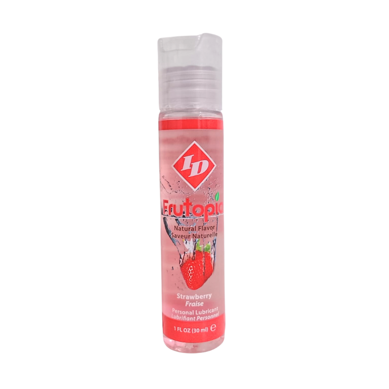 Lubricante Sabor Fresa ID Frutopia Pocket 30 ml