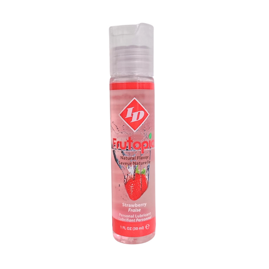 Lubricante Sabor Fresa ID Frutopia Pocket 30 ml