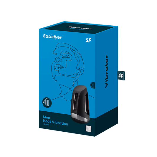 Masturbador Satisfyer Men Heat Vibration con Calor y Vibración