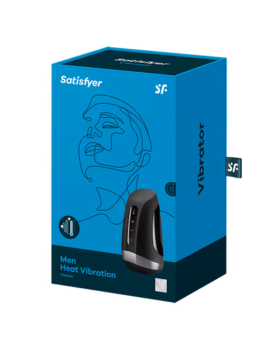 Masturbador Satisfyer Men Heat Vibration con Calor y Vibración