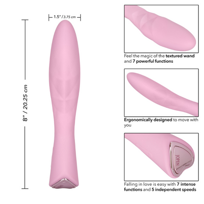 Varita Masajeadora Jopen Amour de Silicona CalExotics Premium - CalExotics - Imagen 3 | La Juguetería de Adultos