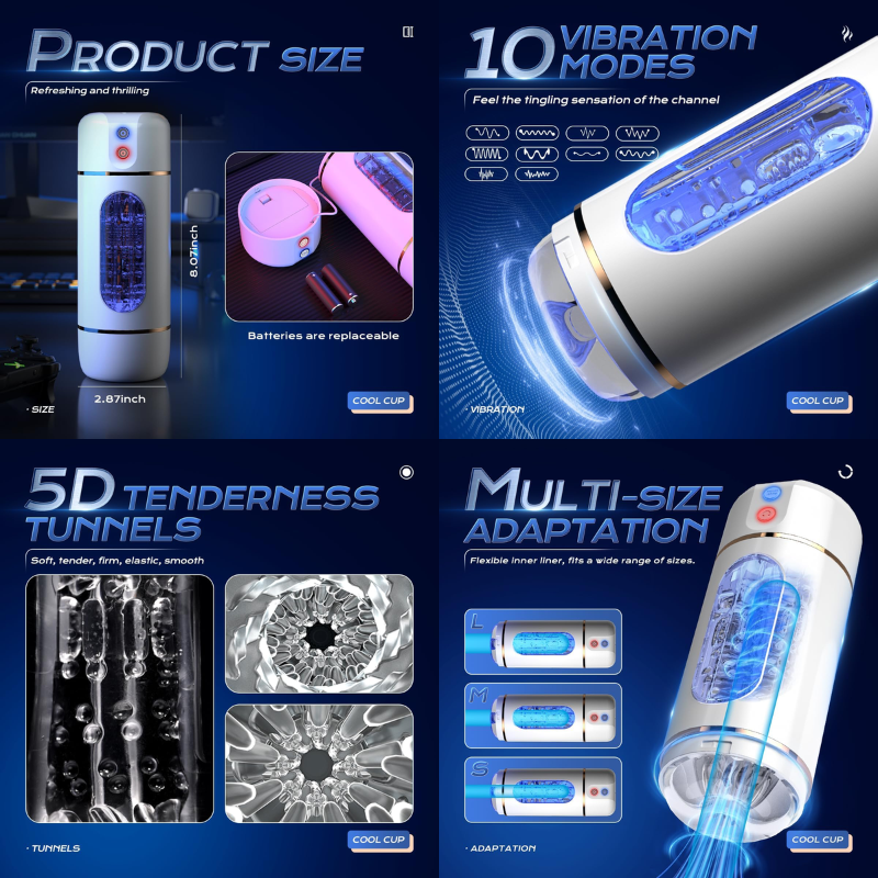 Masturbador Masculino COOL CUP Masturbation