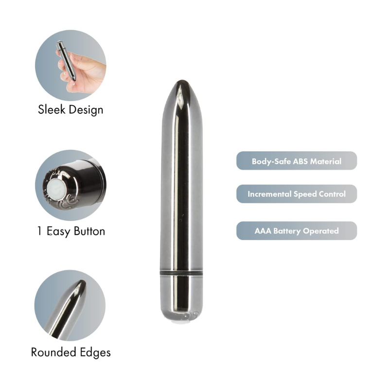 Bala Vibradora Silver Bullet