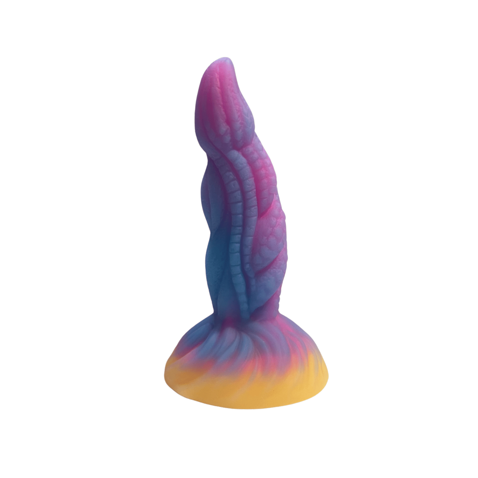 Dildo Monstruo Multicolor con Copa de Succión