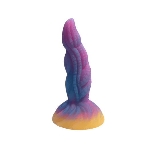 Dildo Monstruo Multicolor con Copa de Succión
