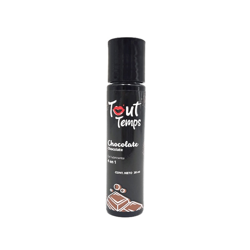 Lubricante Tout Temps Sabor Chocolate – 30 ml - Tout Temps | La Juguetería de Adultos