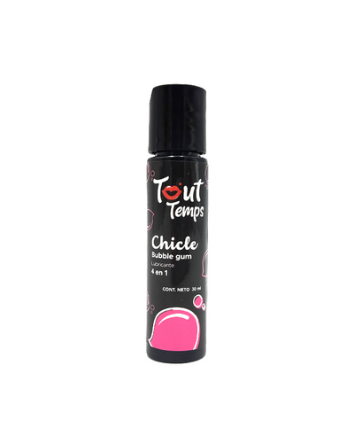 Lubricante Tout Temps Sabor Chicle – 30 ml