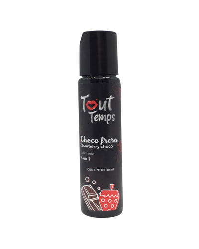 Lubricante Tout Temps Sabor Choco Fresa – 30 ml