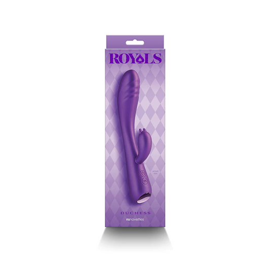 Vibrador Royals Duchess Metallic Purple NS Novelties Lujo Morado