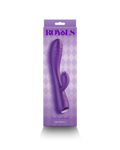 Vibrador Royals Duchess Metallic Purple NS Novelties Lujo Morado
