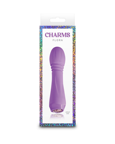 Vibrador Charms Flora Violet NS Novelties Estimulador Compacto Violeta