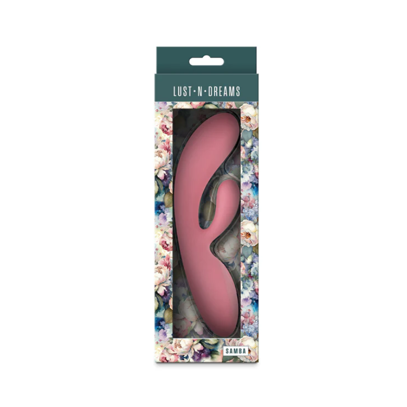 Vibrador Lust-N-Dreams Samba Coral NS Novelties Estimulador Doble