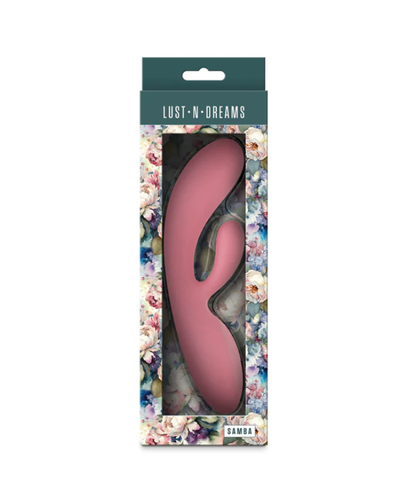 Vibrador Lust-N-Dreams Samba Coral NS Novelties Estimulador Doble