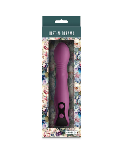 Cadence Thrusting Vibrador con Empuje y Anillo Deslizante Lust-n-Dreams