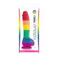 Consolador Realista Colours PRIDE Edition 20 CM – Arcoíris
