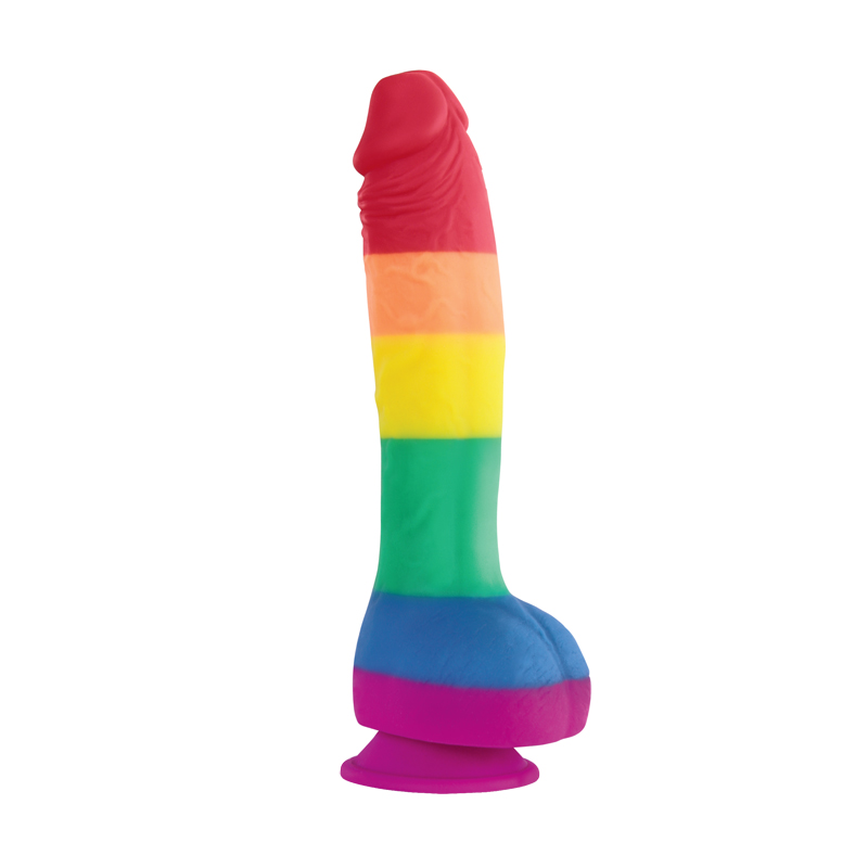 Consolador Realista Colours PRIDE Edition 20 CM – Arcoíris