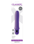 Masajeador Grape Swirl Classix Morado Pipedream Vibrador Espiral - Pipedream | La Juguetería de Adultos