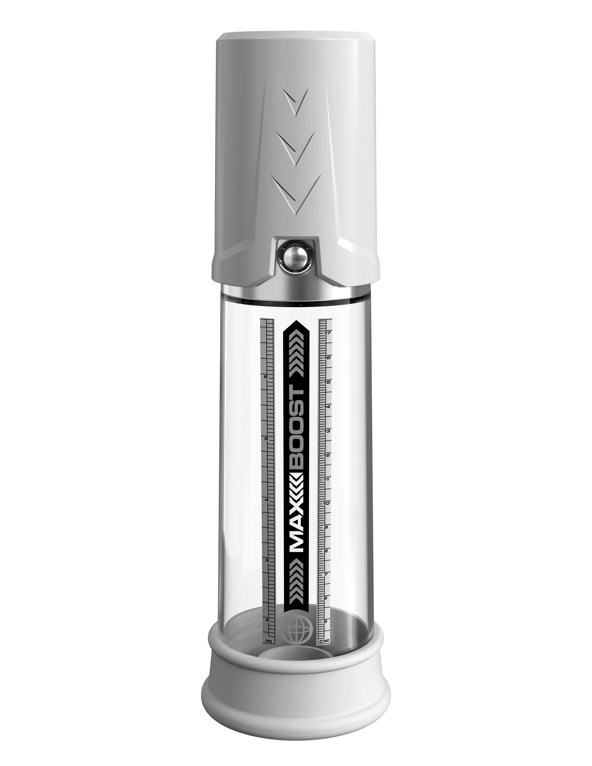 Bomba Max Boost Pump Worx Blanco Pipedream – Potencia Extra - Pipedream - Imagen 3 | La Juguetería de Adultos