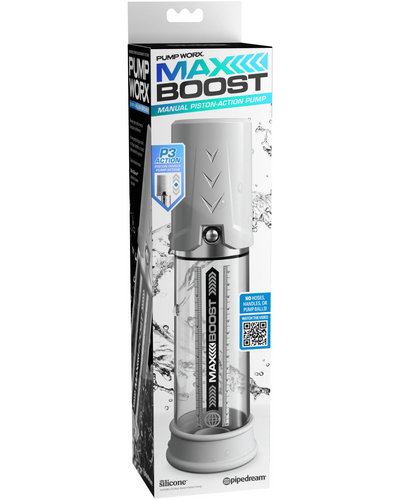 Bomba Max Boost Pump Worx Blanco Pipedream – Potencia Extra