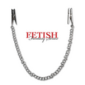 Fetish Fantasy Series Nipple Chain Clips – Silver