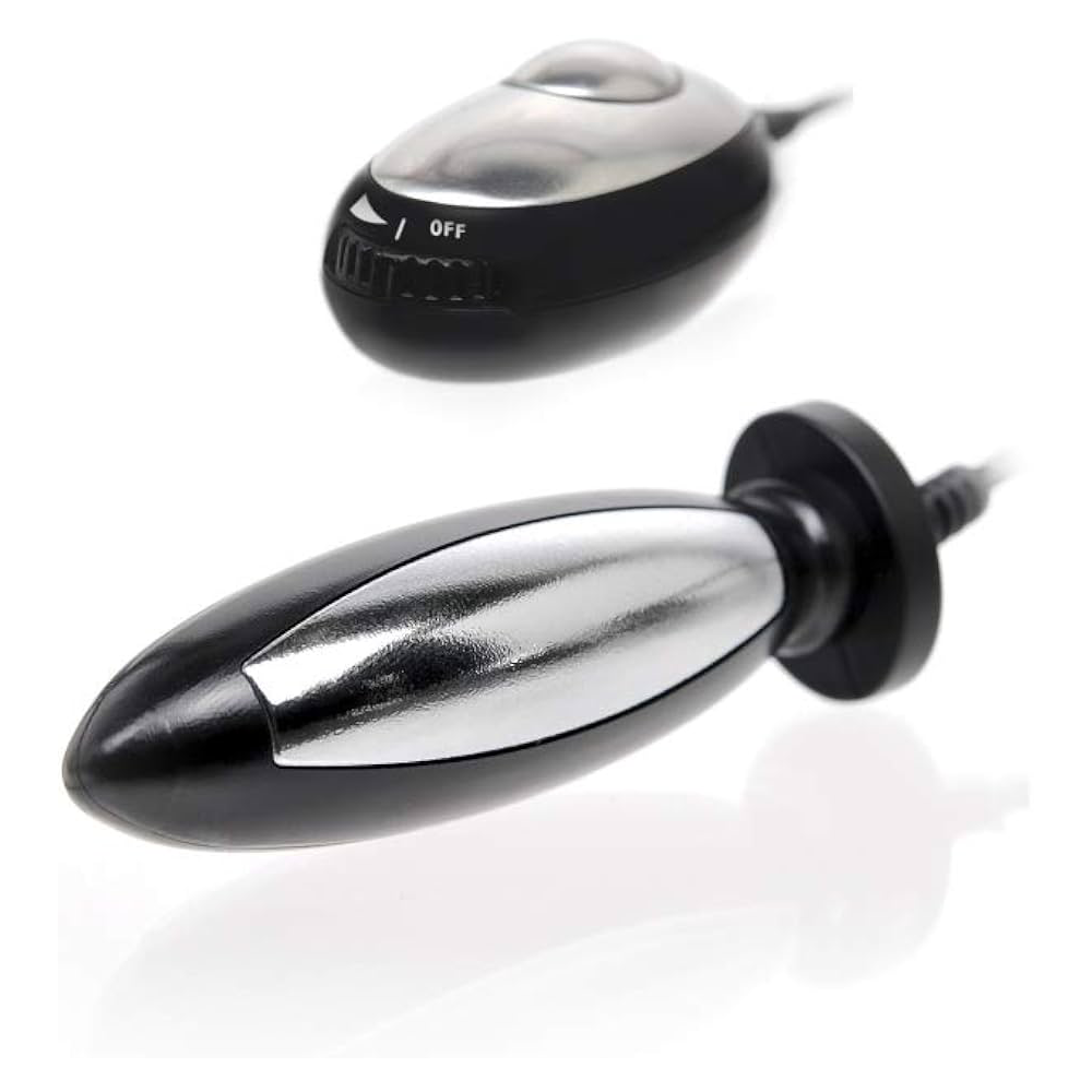 Sonda de Placer Shock Therapy Negro/Plata Pipedream BDSM - Pipedream - Imagen 2 | La Juguetería de Adultos