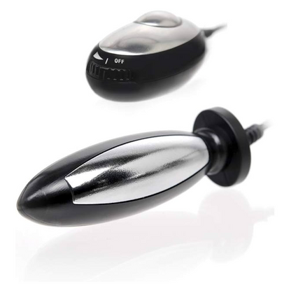 Sonda de Placer Shock Therapy Negro/Plata Pipedream BDSM - Pipedream - Imagen 2 | La Juguetería de Adultos