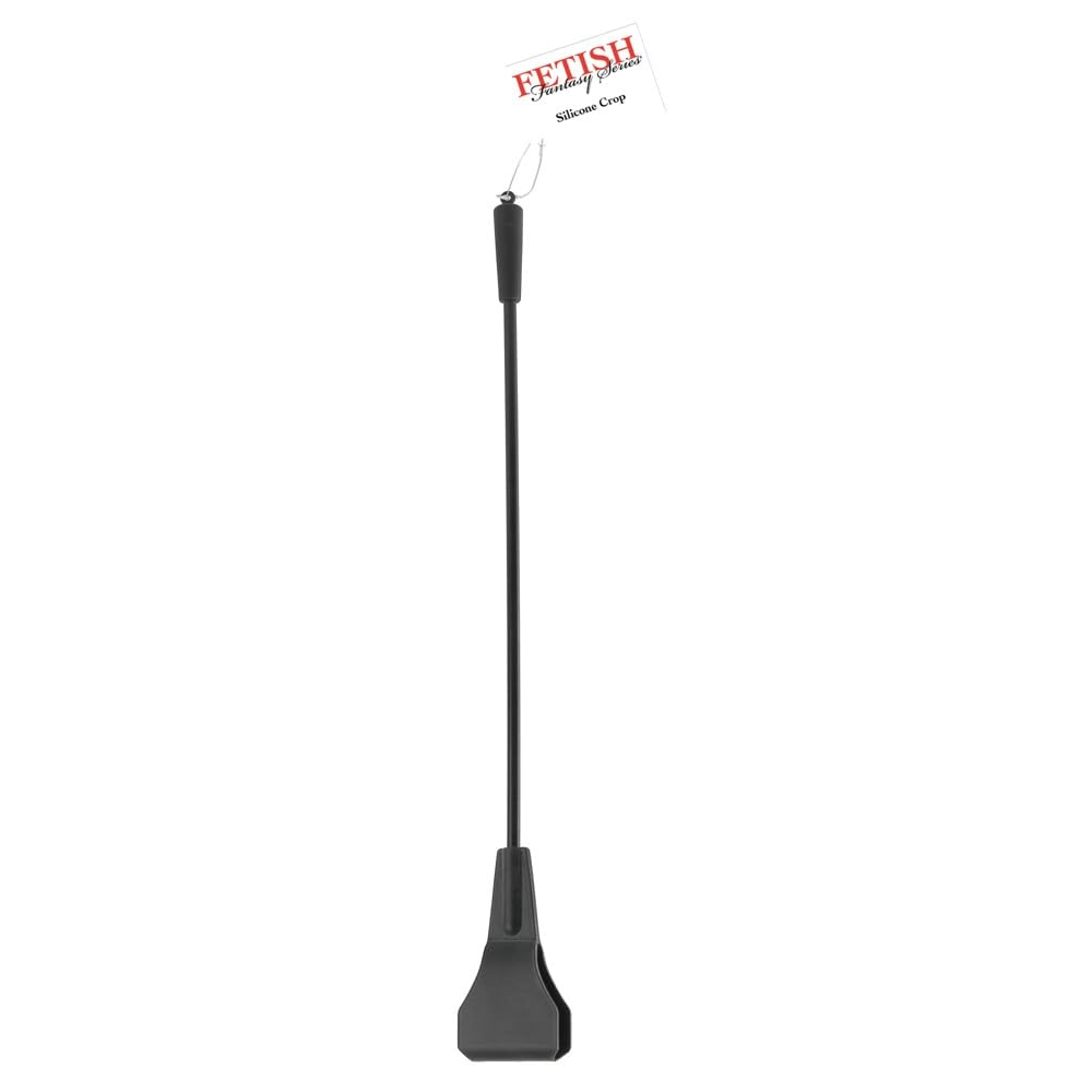 Fusta Fetish Fantasy Series Silicone Crop – Black