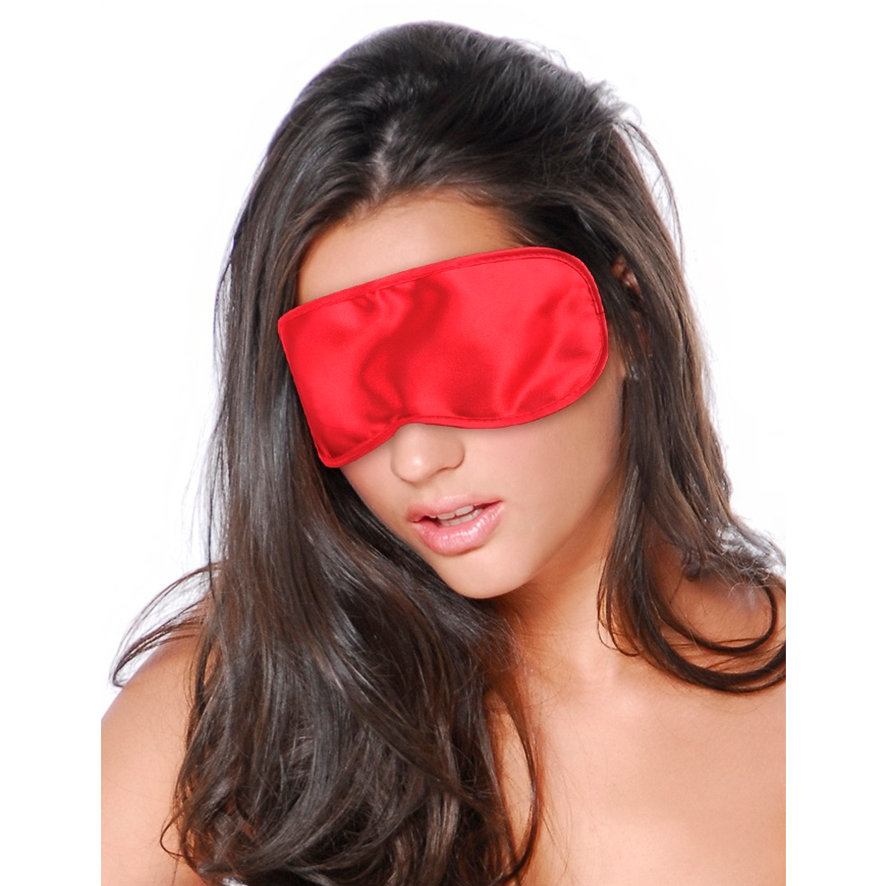 Antifaz Satin Love Rojo Pipedream – Privación Visual Sensual