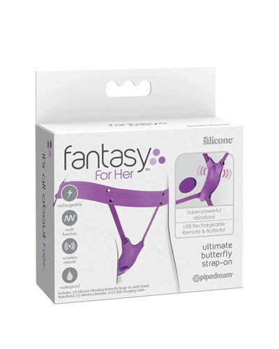 Panty Vibrador Fantasy FOR HER – Ultimate Butterfly Strap-on