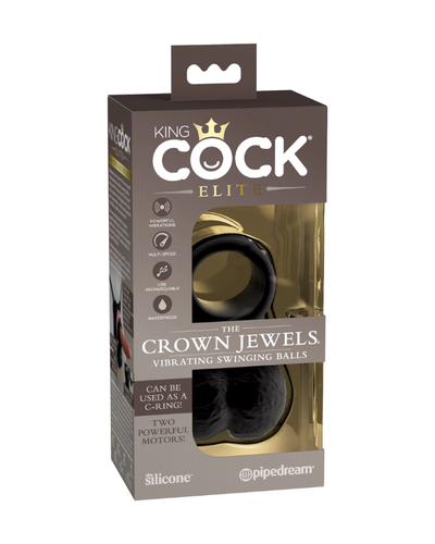 King Cock Elite Crown Jewels® – Vibrating Silicone Balls