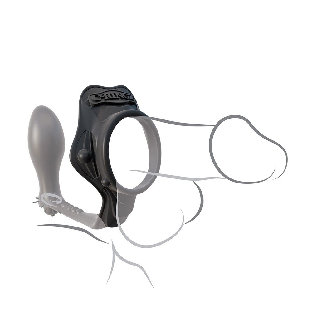 Anillo Vibrador Rock Hard Ass-Gasm Pipedream Negro - Pipedream - Imagen 2 | La Juguetería de Adultos