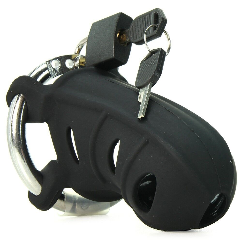 Fantasy C-ringz Hardcore Silicone Cock Blocker – Black