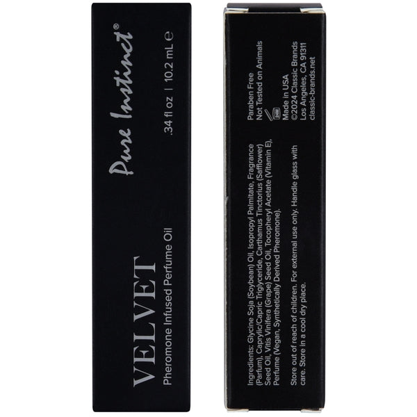 Perfume con Feromonas Pure Instinct Velvet Roll On Unisex