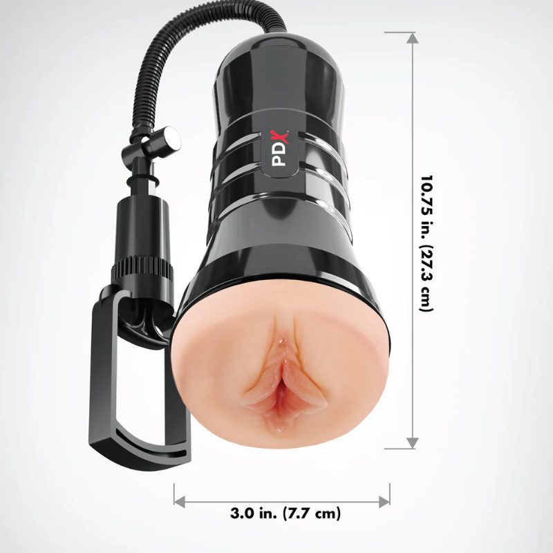 Masturbador Super Sucker XXL PDX Extreme Claro - Pipedream - Imagen 4 | La Juguetería de Adultos
