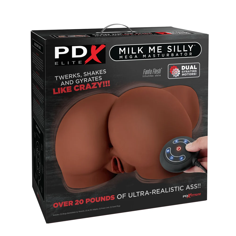 Masturbador Milk Me Silly PDX Elite Marrón Pipedream - Pipedream | La Juguetería de Adultos