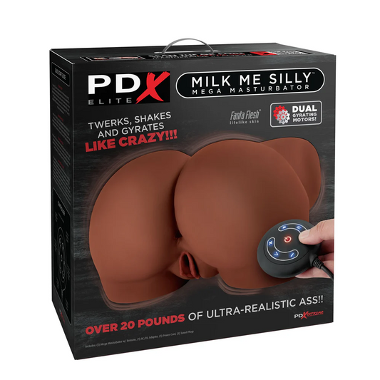 Masturbador Milk Me Silly PDX Elite Marrón Pipedream - Pipedream | La Juguetería de Adultos