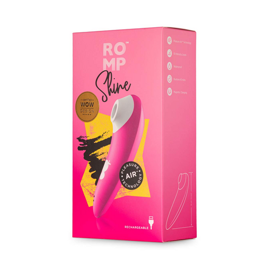 Estimulador Clitoriano Romp Shine – Succión y Vibración - ROMP | La Juguetería de Adultos