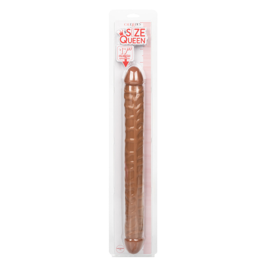 Consolador Realista SIZE QUEEN / 43 CM – Café