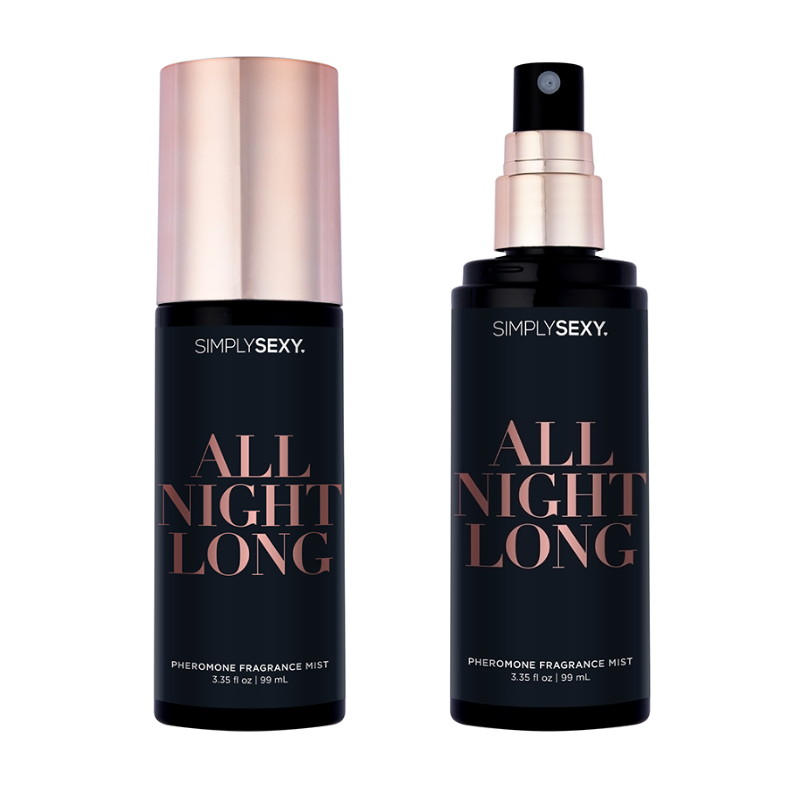 Body Mist All Night Long Simply Sexy 100 ml Perfume con Feromonas - Classic Brands - Imagen 2 | La Juguetería de Adultos