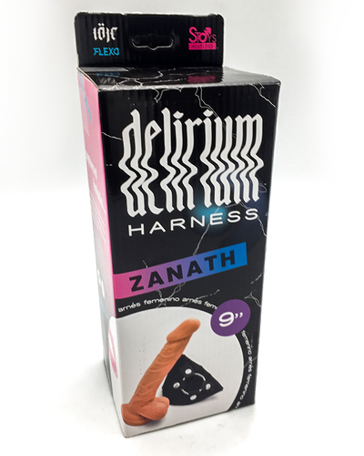 Arnés con Dildo Delirium Loje Flexo Zanath 23 cm