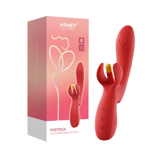 Vibrador Fortexa Red con Tapping Finger Multiorgásmico