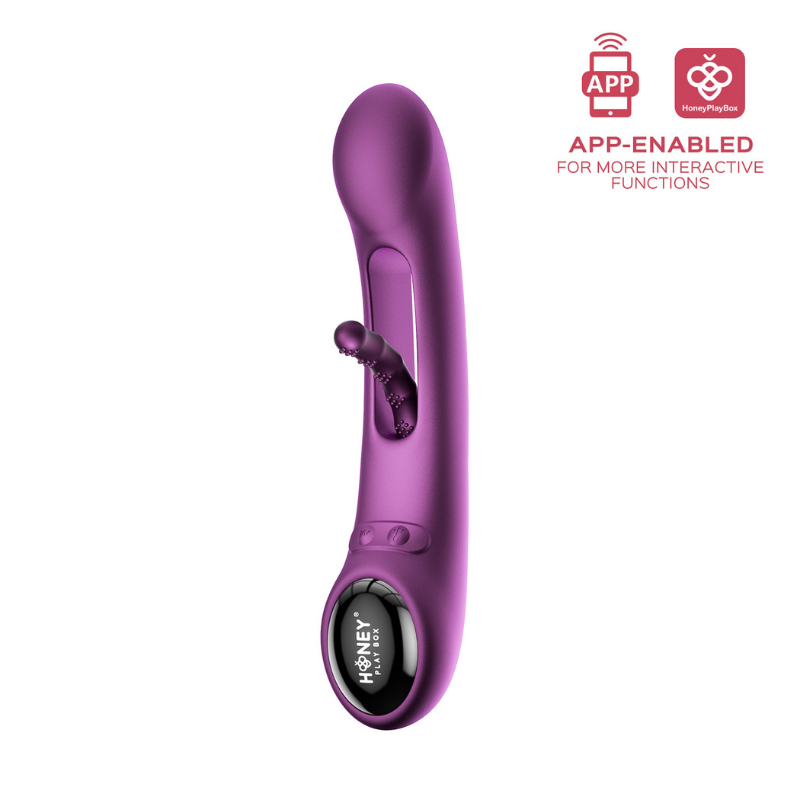 Vibrador Tapping G-Spot con App Tempo Purple - Honey Play Box - Imagen 3 | La Juguetería de Adultos